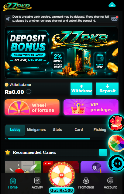 77 PKR Game